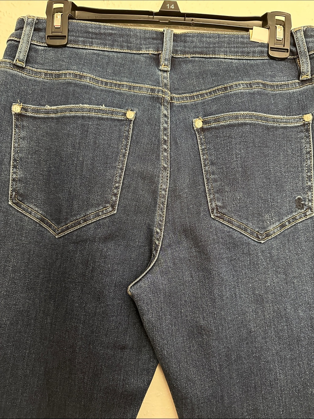NWT Rockin C High Waist Western Flare Jeans - Picture 5 of 8